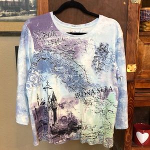 Nicole Miller Italy Shirt 👕 - XL